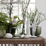 Hedria Laurel Green Handmade Glass Vase, thumbnail 3 of 5