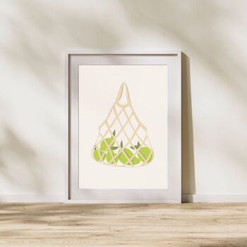 Set Of Three Fruit Baskets Print, 3 of 4