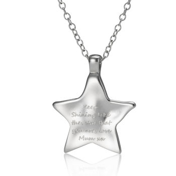Personalised Maxi Shine Star Necklace, 6 of 11