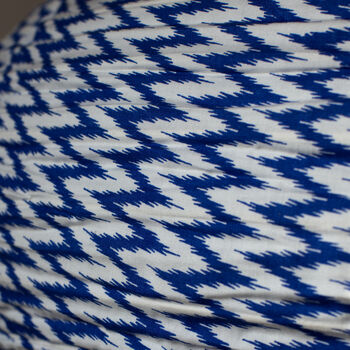 Blue And White Lampshade, 2 of 2
