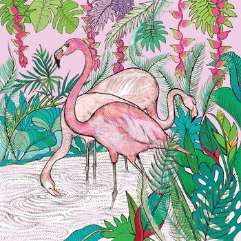 'Flamingos' Print, 3 of 3