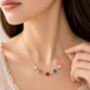 Personalised Create Your Own Family Birthstones Necklace, thumbnail 2 of 12