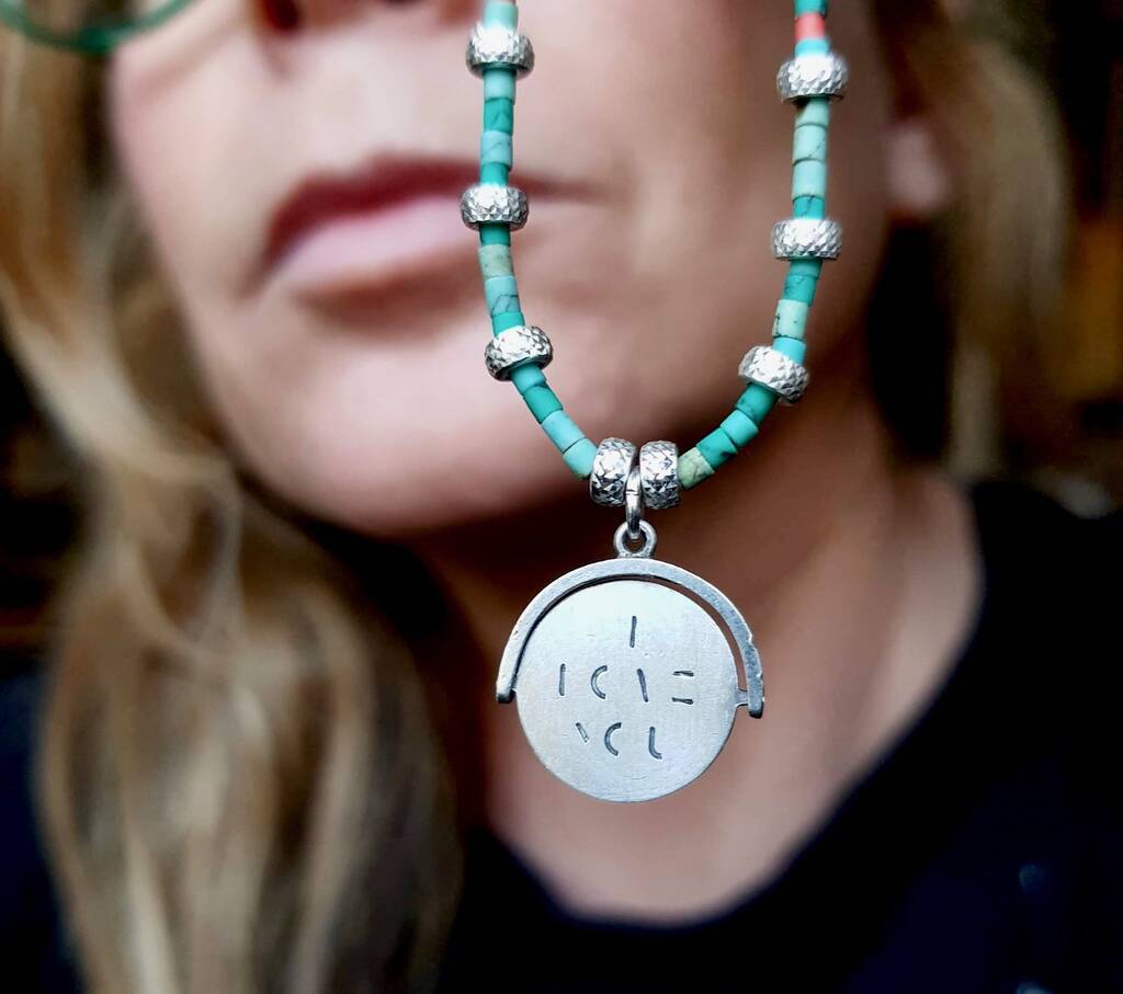 i love you silver spinning necklace by katie weiner jewellery i love you silver spinning necklace by katie weiner jewellery