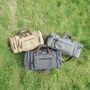 Canvas Travel Duffel Bag For Holiday, thumbnail 9 of 12