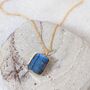 The Rectangle Labradorite Necklace, thumbnail 2 of 10