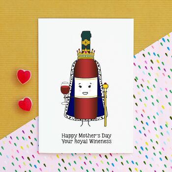 Funny Wine Mother's Day Card, 3 of 3