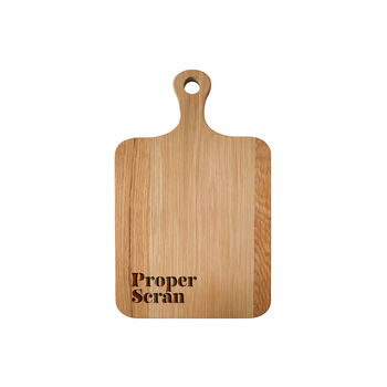 Up North 'Proper Scran' Oak Cheeseboard | Table Decor | Dinner Party | Snack Board, 2 of 2