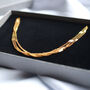 Multi Layered Necklace 18k Gold Plated No Tarnish, thumbnail 8 of 8