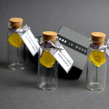 Tiny Buttercup In A Bottle Personalised Gift, 11 of 12