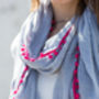 Personalised Pom Pom Scarves, thumbnail 6 of 6