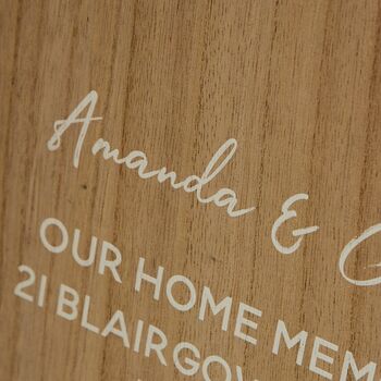 Personalised Our Home Memories Scrapbook, 3 of 5