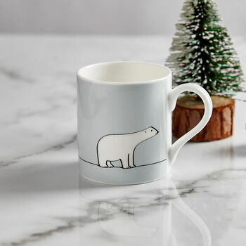 Winter Collection Mugs, Set Of Four, 6 of 8