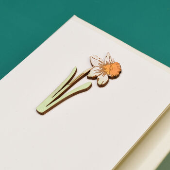 Miniature Engraved Flower Mother's Day Card, 9 of 12