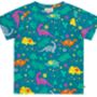Dinosaur T Shirt For Kids| Certified Organic Cotton, thumbnail 2 of 9