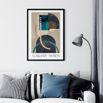 Gallery Seren Geometric Abstract Exhibition Print, 2 of 4