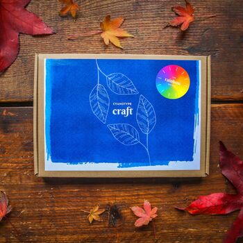 Cyanotype Printing Craft Kit The Rainbow Edition, 2 of 8