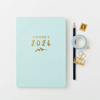 Personalised Bloom 2026 Weekly Diary, 2 of 8