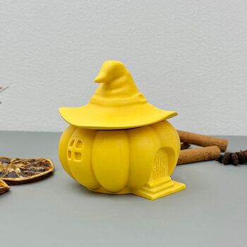 Yellow Witches Hat Bowl For Halloween Trick Of Treating, 3 of 10