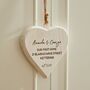 Personalised New Home Wooden Hanging Heart, thumbnail 1 of 4