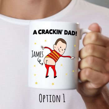 Personalised Crackin' Dad Mug, 2 of 10
