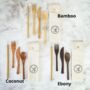 Reusable Wooden Cutlery Sets, thumbnail 2 of 8