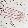 Personalised Wooden Gift Voucher Ticket, thumbnail 7 of 8