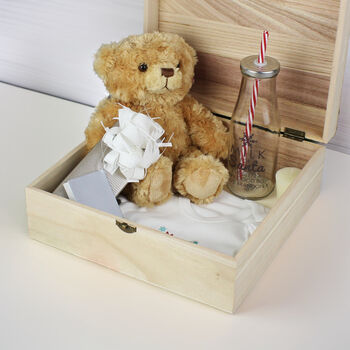 Personalised Christmas Large Wooden Keepsake Box, 4 of 5