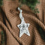 Personalised Star Christmas Tree Ornament With Shell, thumbnail 8 of 8