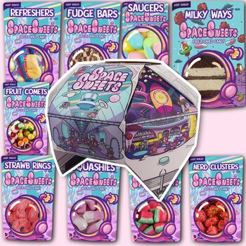 Freeze Dried Sweets Ufo Gift Box, 2 of 2