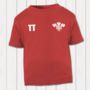 Personalised Wales Rugby Supporters Baby T Shirts, thumbnail 2 of 3