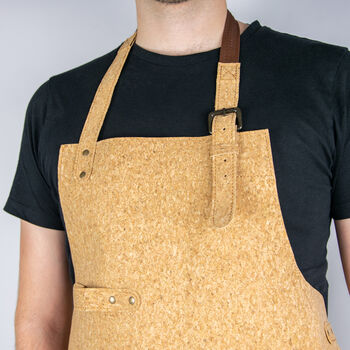 Personalised Cork Leather Apron, 10 of 10
