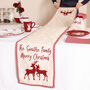 Personalised Family Christmas Table Runner, thumbnail 1 of 4