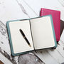 Personalised Luxury Leather Refillable Notebook, thumbnail 10 of 12