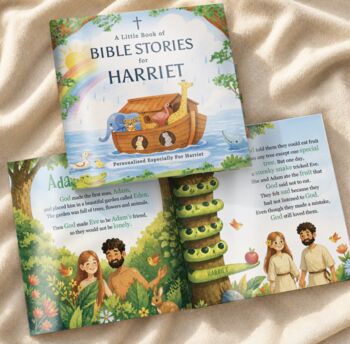 Personalised Childs Bible Stories Book, 6 of 8