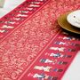 Christmas Table Place Mats Red Nutcracker Four Pack, thumbnail 4 of 6