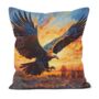 Golden Eagle Hand Made Poly Linen Cushions, thumbnail 2 of 9