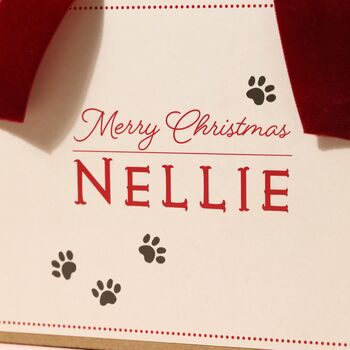 Personalised Pet Christmas Gift Box, 4 of 4