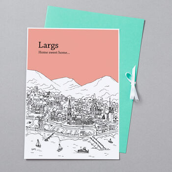 Personalised Largs Print, 9 of 11