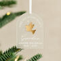 Memorial Christmas Decoration With Metallic Dove, thumbnail 1 of 2