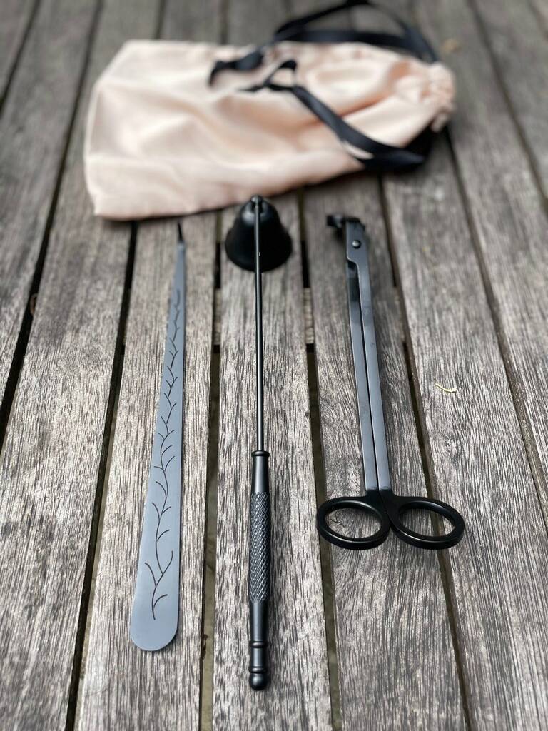 Three Piece Gold Candle Tool Kit By LILLY + BO