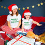 Personalised 'Christmas With The' Kids Pyjamas, thumbnail 2 of 4