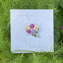 Rose Pastel Colours Flowers Bouquet Brooch, thumbnail 2 of 4