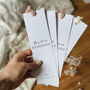 Personalised Wedding Reserved Seat Signs, thumbnail 1 of 4