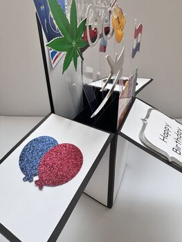 Amsterdam Themed 3D Birthday Card, 5 of 7