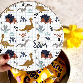 Personalised Tin With Sweet Treats, 3 of 8