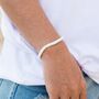 White Puka Shell Bracelet, thumbnail 1 of 4