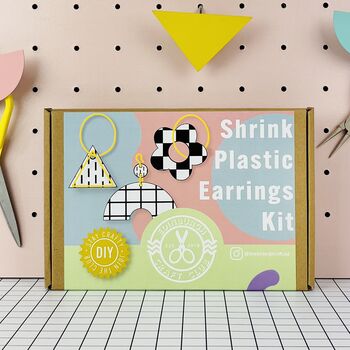 Shrink Plastic Earrings Kit, 2 of 5