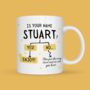 Personalised Funny Name Gift Mug, thumbnail 4 of 4