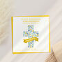Personalised Floral Cross Confirmation Card, thumbnail 4 of 4