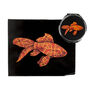 Red Gold Fish Compact Mirror And Lens Cloth Set, thumbnail 5 of 10
